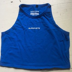 Alphalete Royal Blue Crop Tank